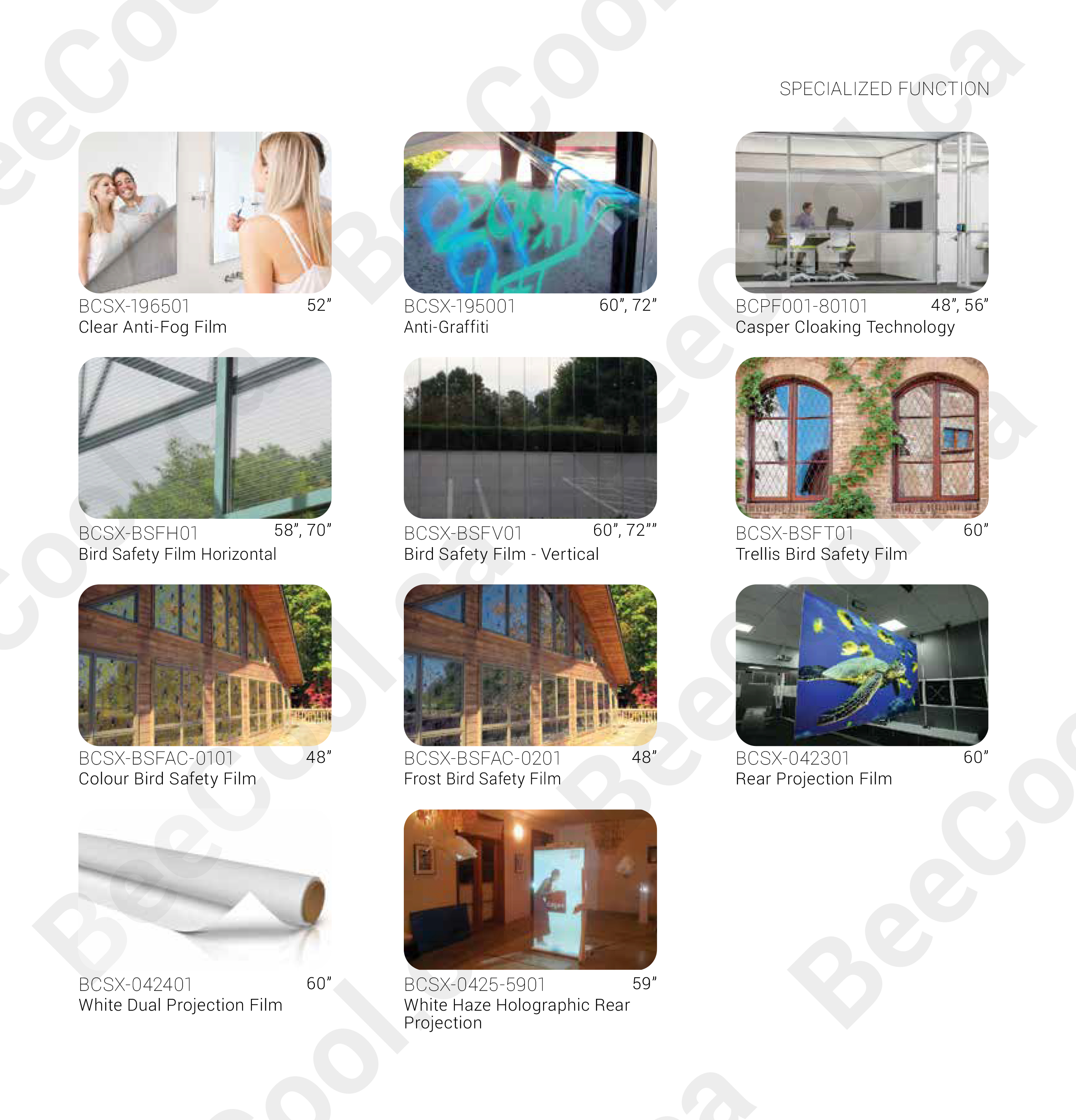 Red Deer Bee Cools decorative film catalogue image 69